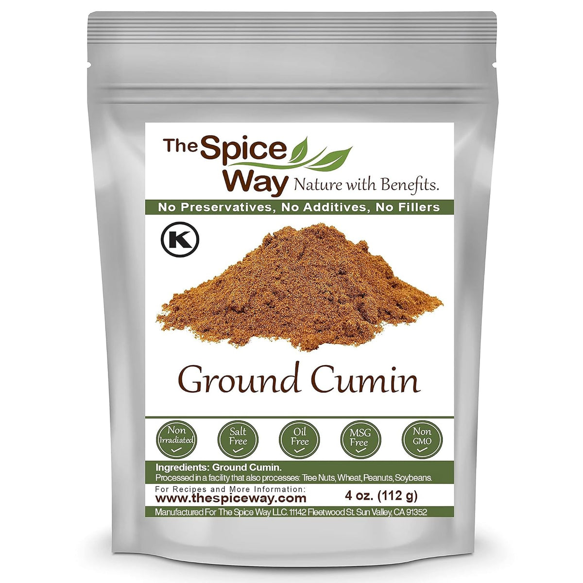 The Spice Way Ground Cumin – 4 oz
