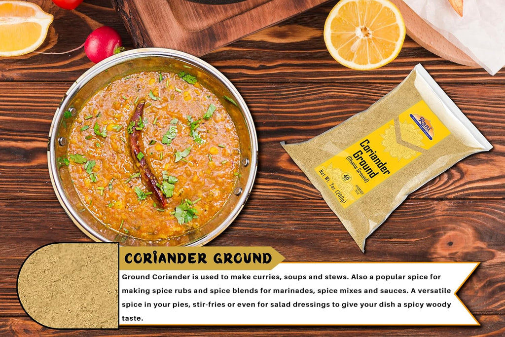 Rani Coriander Ground Powder (Indian Dhania) – 7 oz
