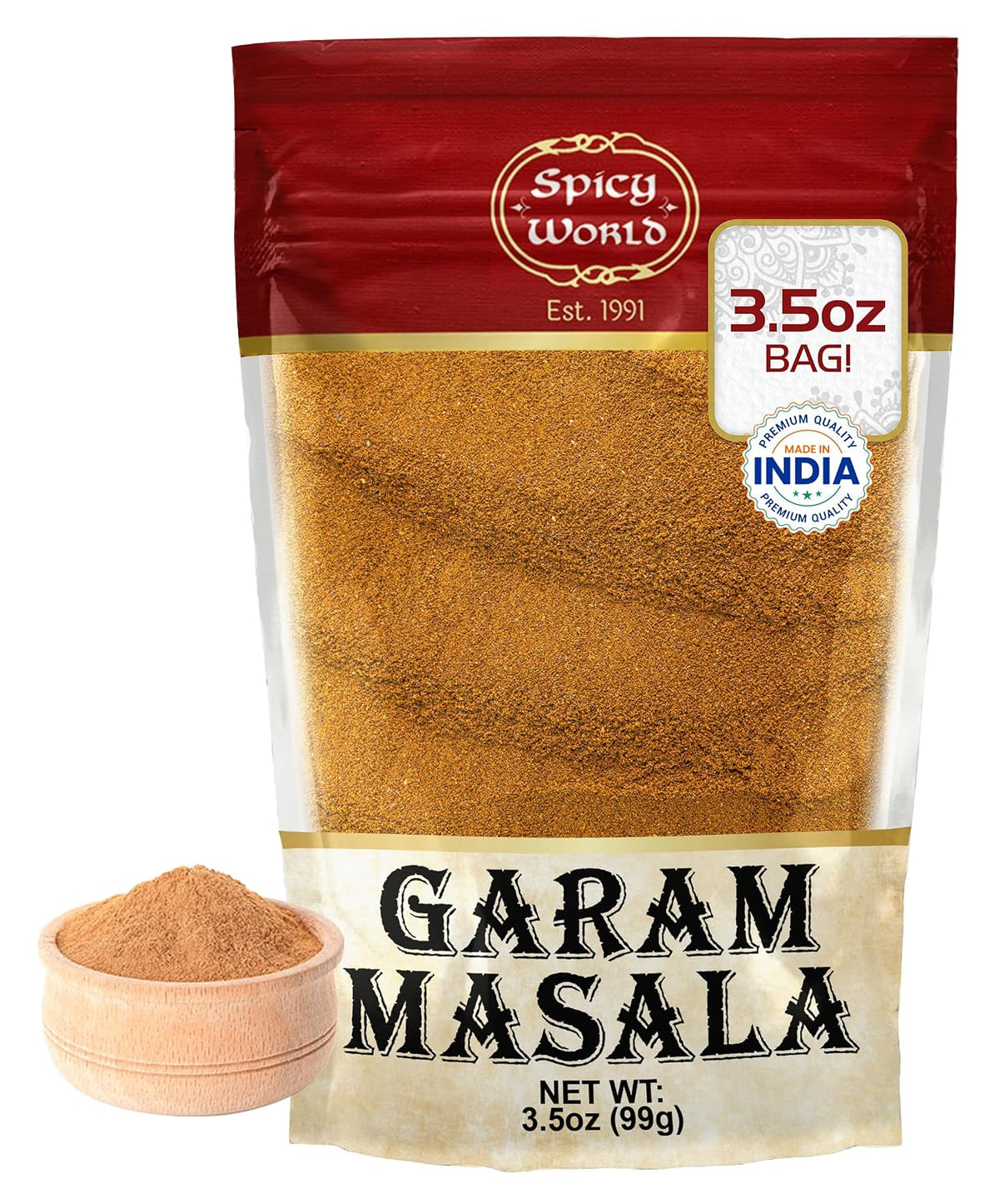Spicy World Garam Masala Powder – 3.5 oz