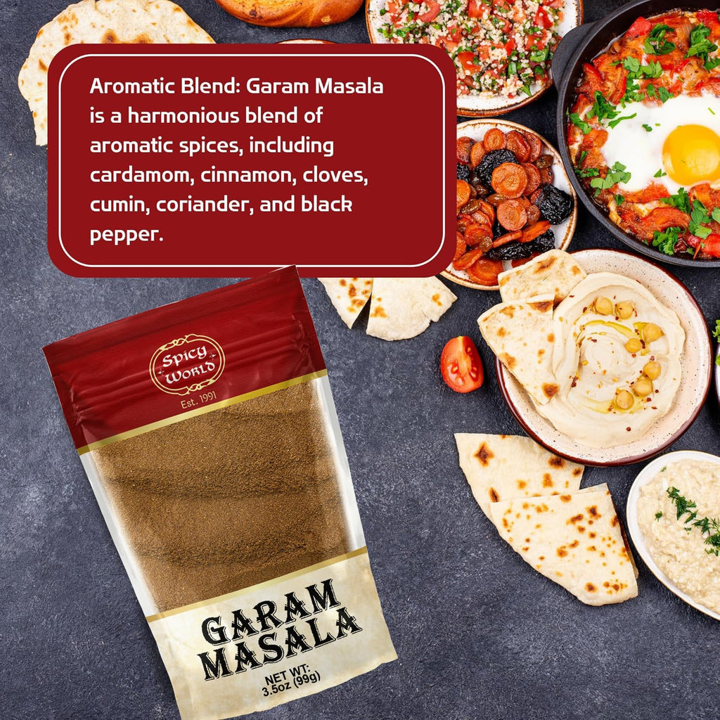 Spicy World Garam Masala Powder – 3.5 oz