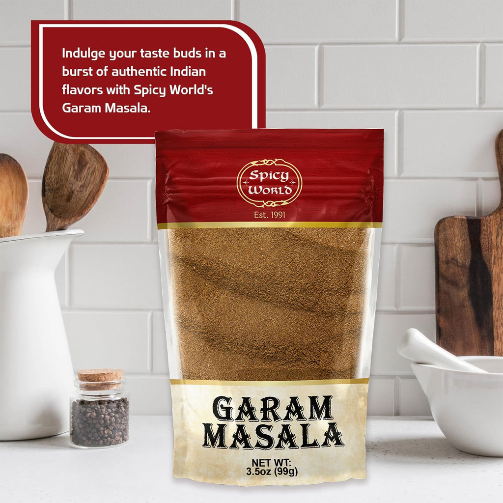 Spicy World Garam Masala Powder – 3.5 oz