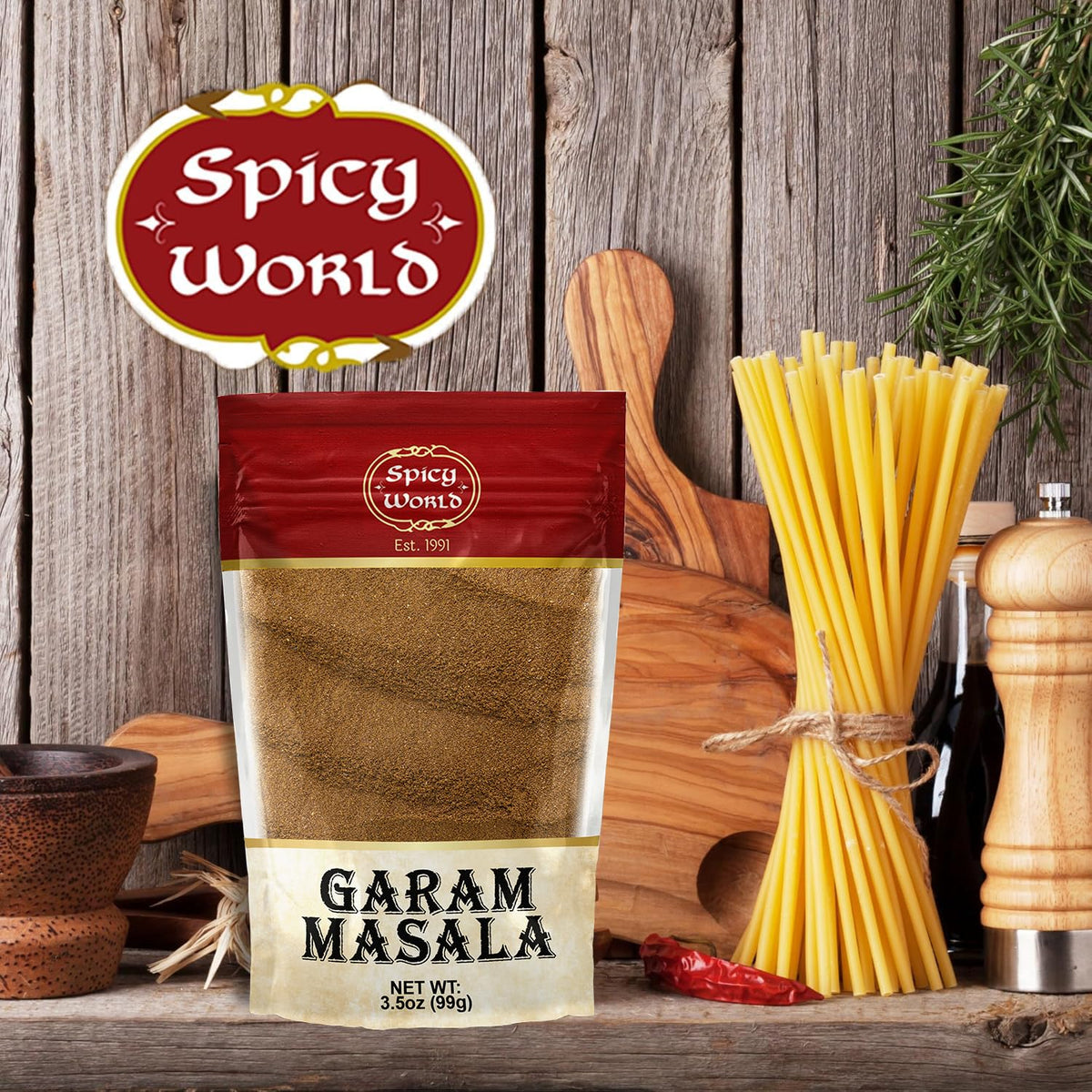 Spicy World Garam Masala Powder – 3.5 oz