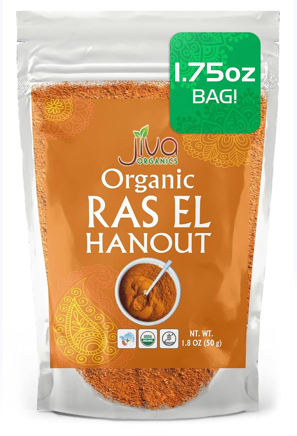 Jiva Organics Ras El Hanout Moroccan Seasoning – 1.75 oz
