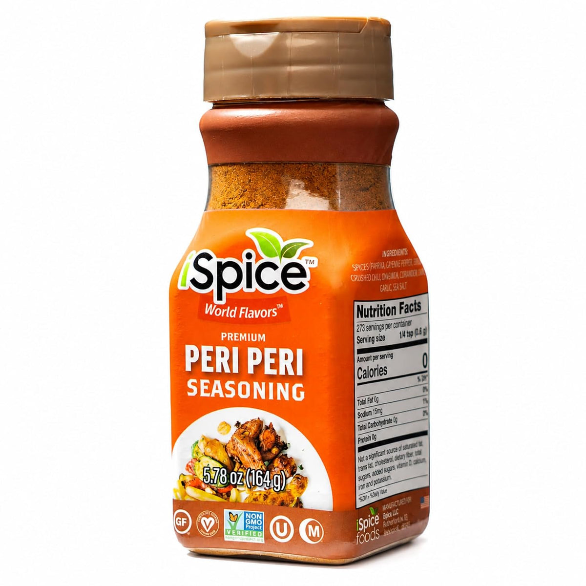 iSpice Peri Peri Spicy Seasoning Rub – 5.78 oz