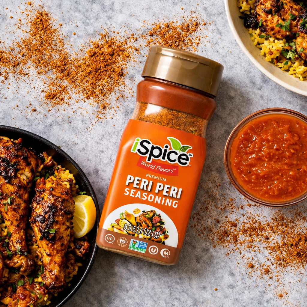 iSpice Peri Peri Spicy Seasoning Rub – 5.78 oz
