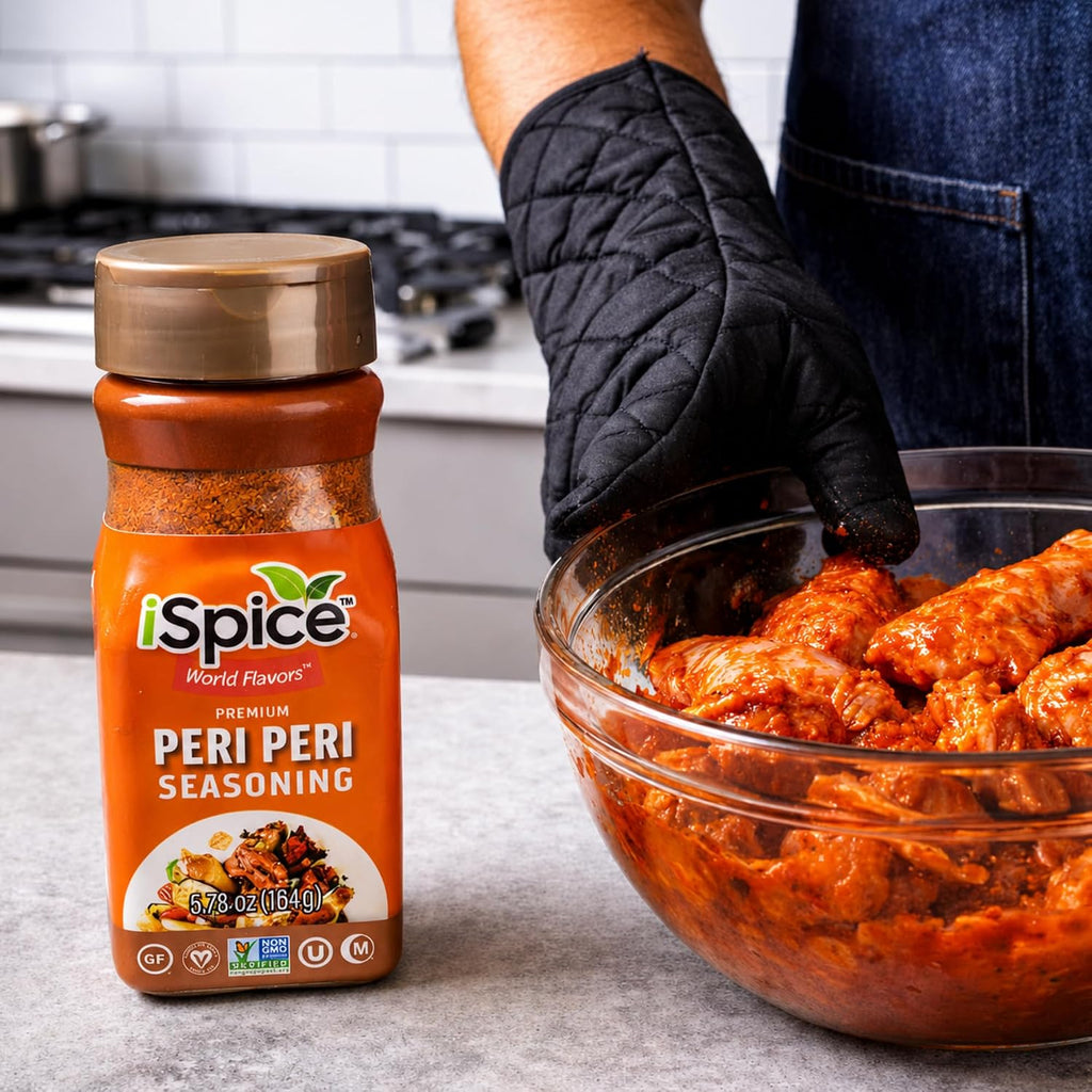 iSpice Peri Peri Spicy Seasoning Rub – 5.78 oz