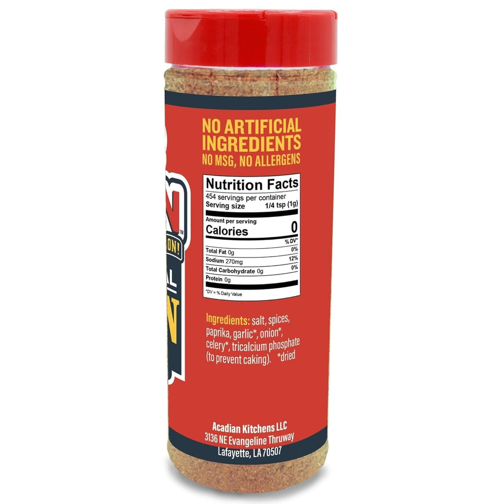 Ragin' Cajun Original Cajun Seasoning – 16 oz