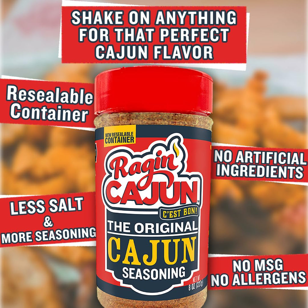 Ragin' Cajun Original Cajun Seasoning – 16 oz