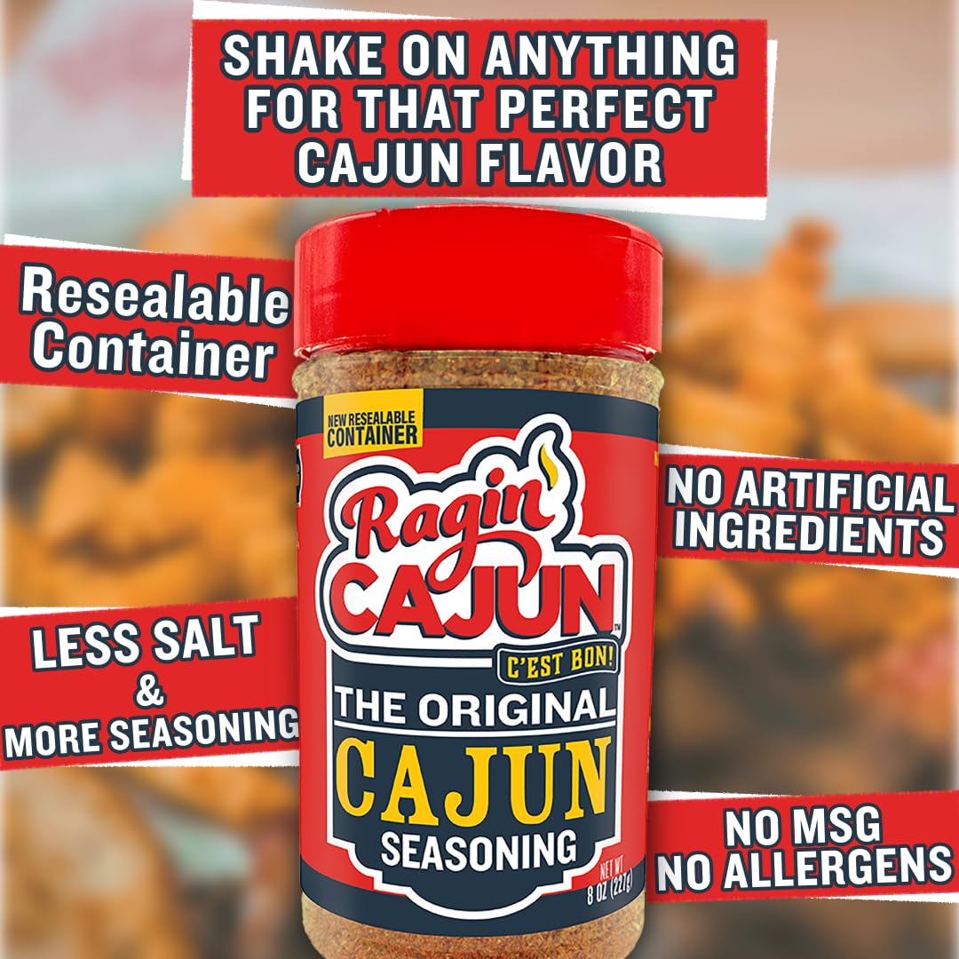 Ragin' Cajun Original Cajun Seasoning – 16 oz