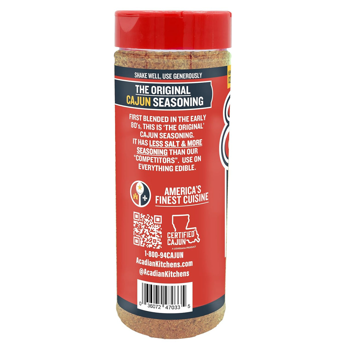 Ragin' Cajun Original Cajun Seasoning – 16 oz