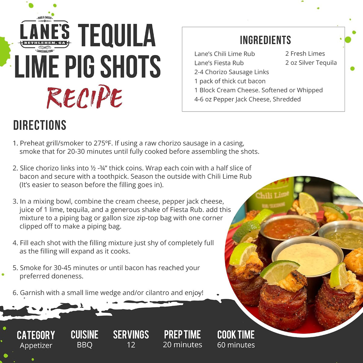 Lane's BBQ Chili Lime Seasoning Rub – 4.6 oz