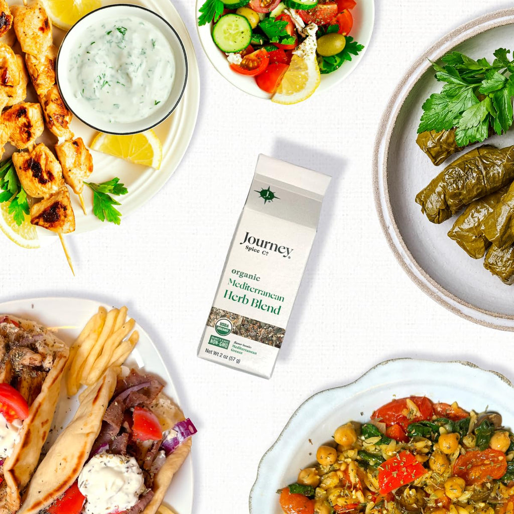 Journey Spice Co. Organic Mediterranean Herb Blend – 2 oz