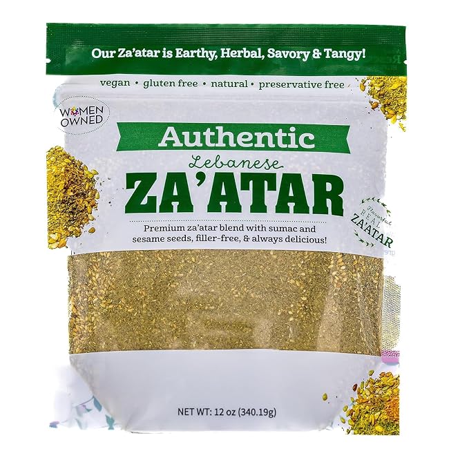 Terranean Herbs Authentic Za’atar – 12 oz
