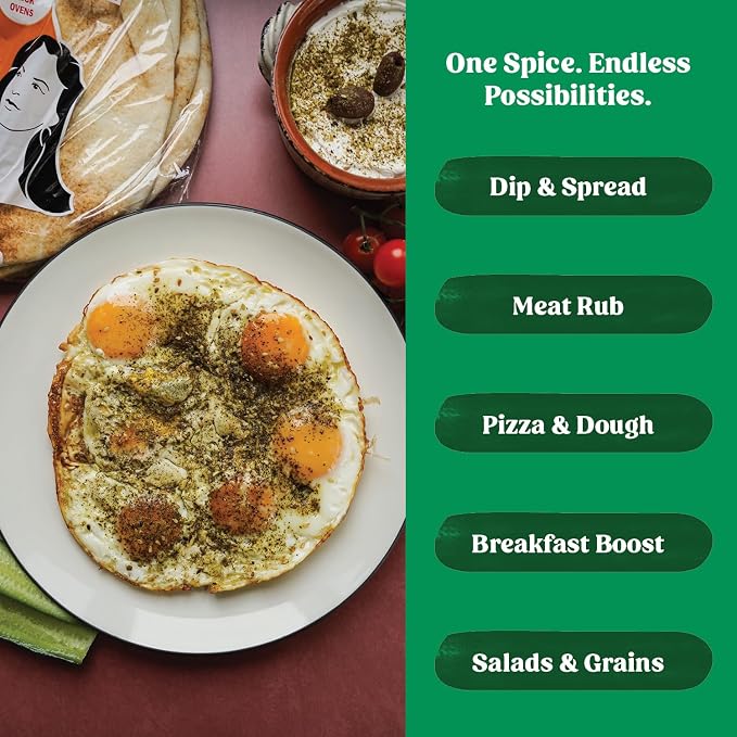 Terranean Herbs Authentic Za’atar – 12 oz