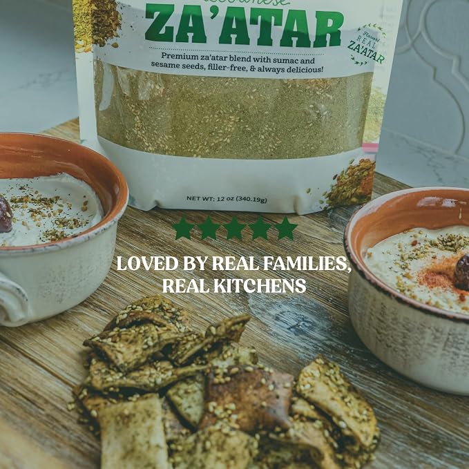 Terranean Herbs Authentic Za’atar – 12 oz